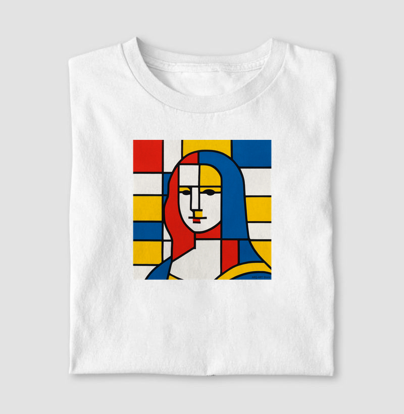 Monalisa estilo Mondrian