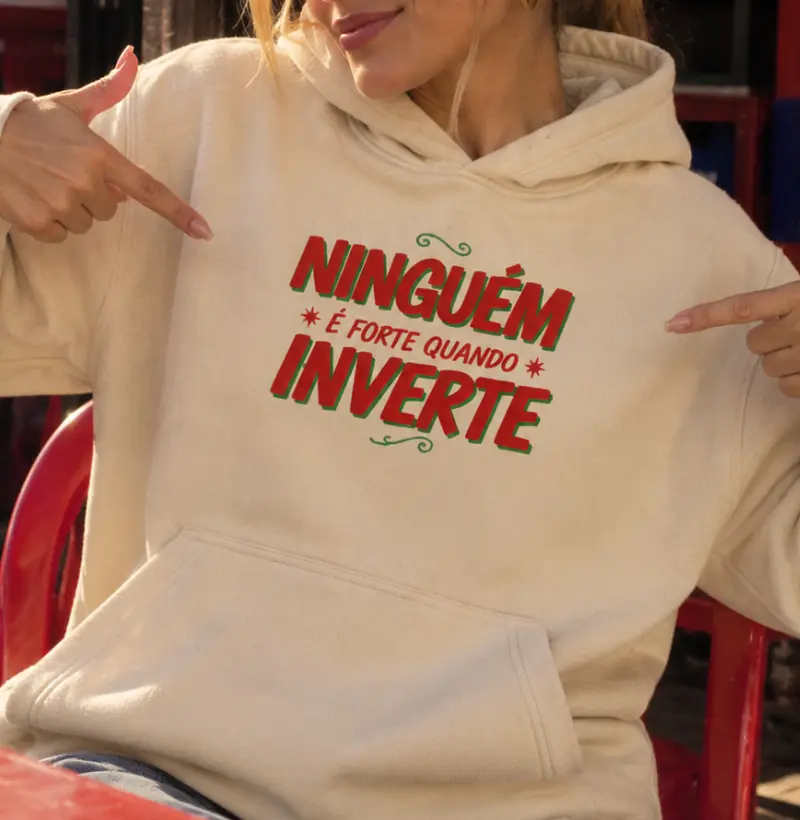 Ninguém é forte quando inverte