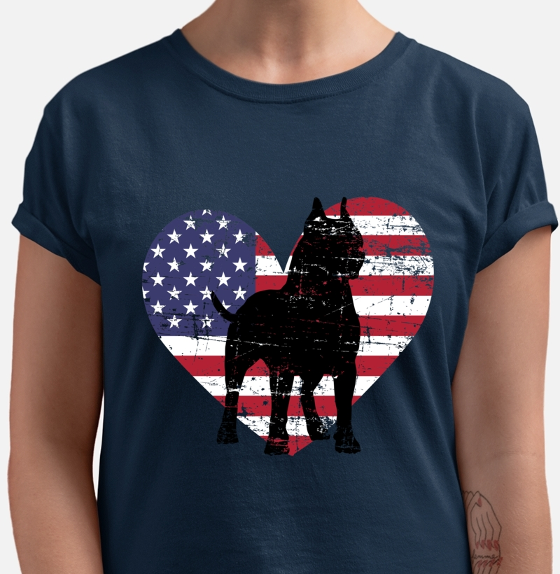 Amstaff Coração America