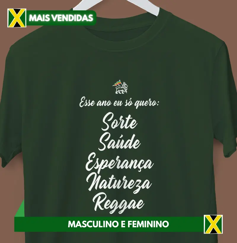 Camiseta Réveillon (verde)