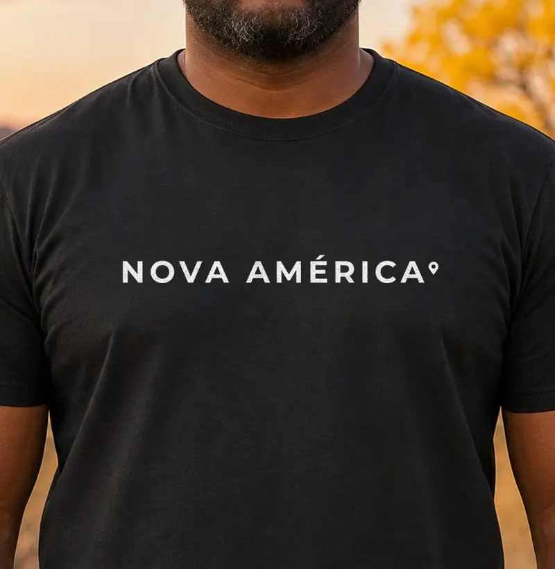 Nova América | Pin GO - Camiseta