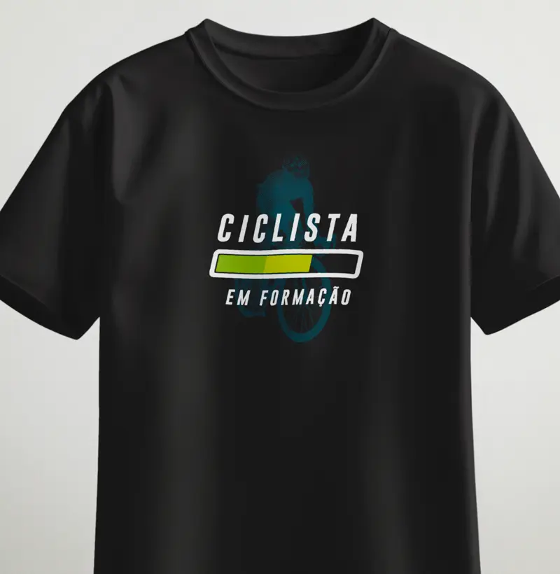 Ciclista em formação