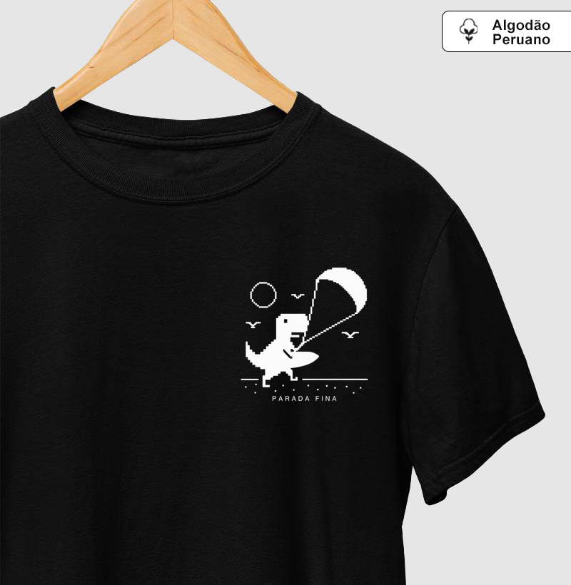 Dino Kitesurfista – Pequeno no Peito, Gigante na Atitude