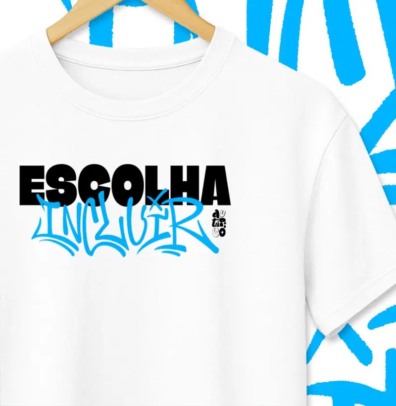 Escolha Incluir 002 | Estampa Peito