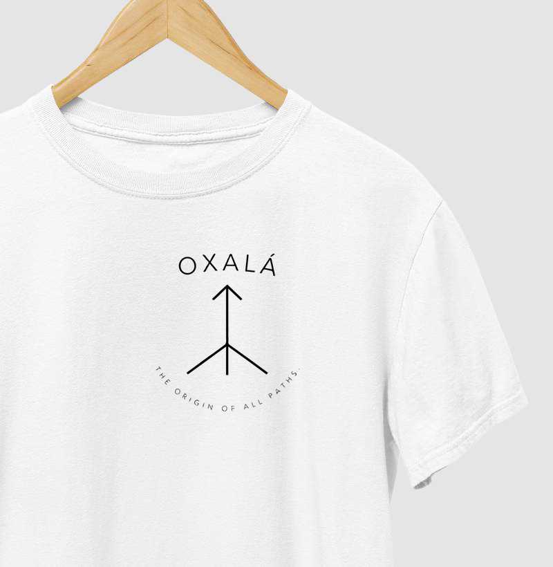 Camiseta Umbanda Oxalá – Estampa Escura