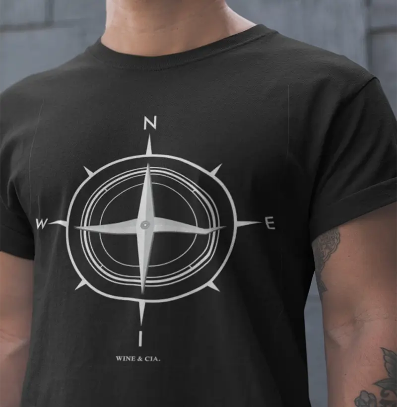 Camiseta Rosa dos Ventos Wine