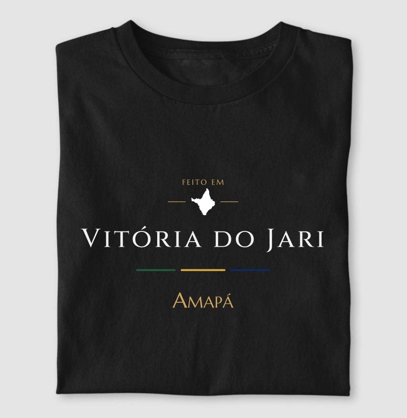 Feito em Vitória do Jari AP - Camiseta