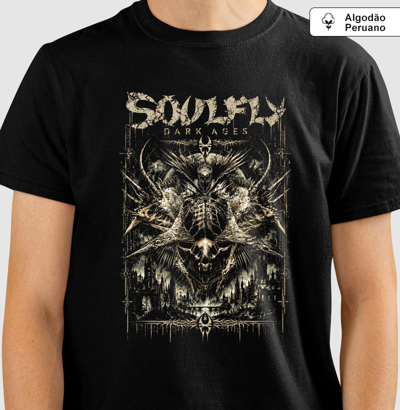 Camiseta Premium - Soulfly