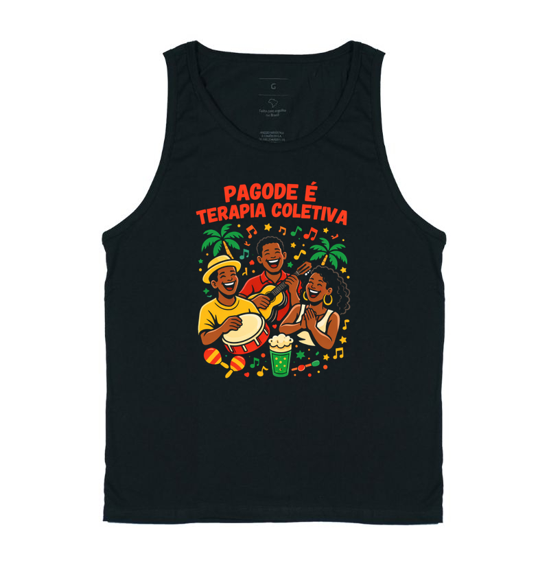 camiseta pagode é terapia coletiva