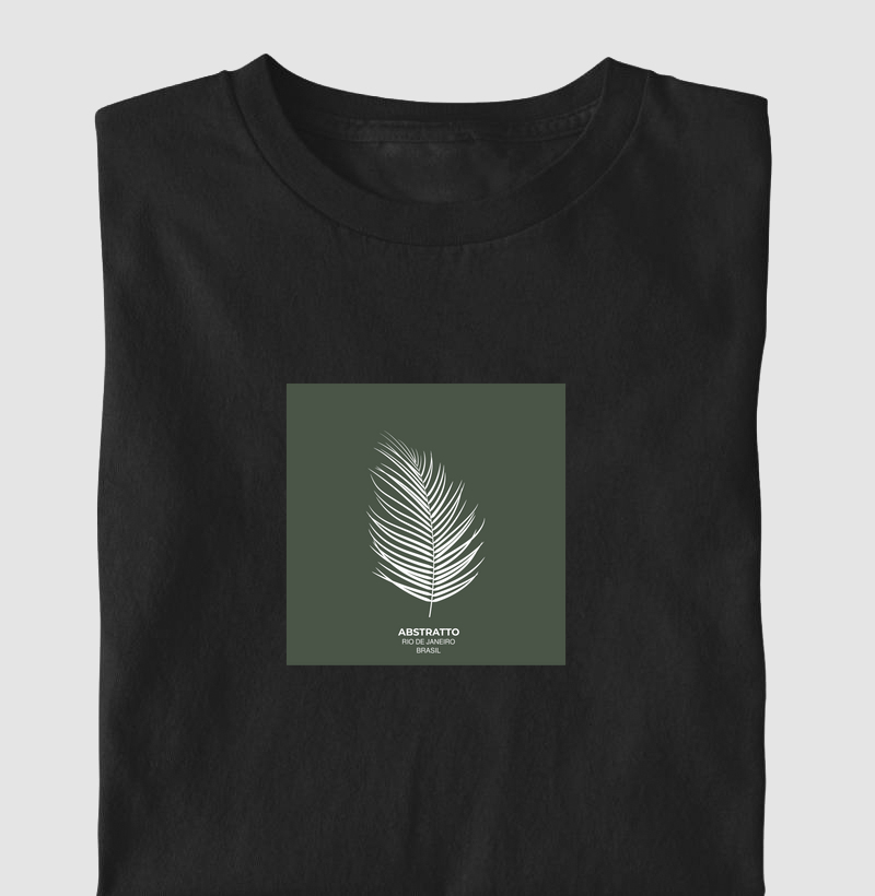 Camiseta Infantil Abstratto Leaf