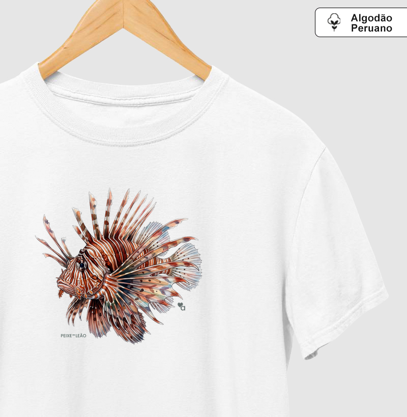 Peixes - Peixe-Leão - Algodão Peruano