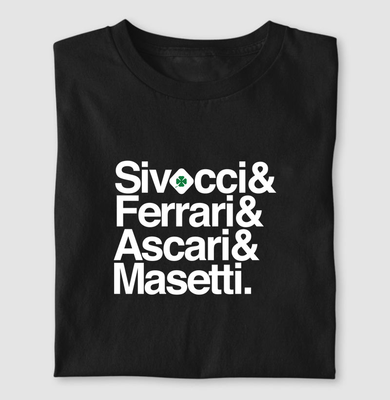 Sivocci & Ferrari & Ascari & Masetti.
