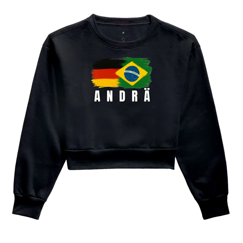 Andrã - Cropped Moletom