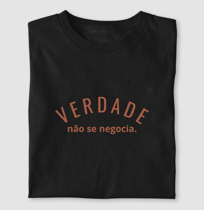 VERDADE NÃO SE NEGOCIA