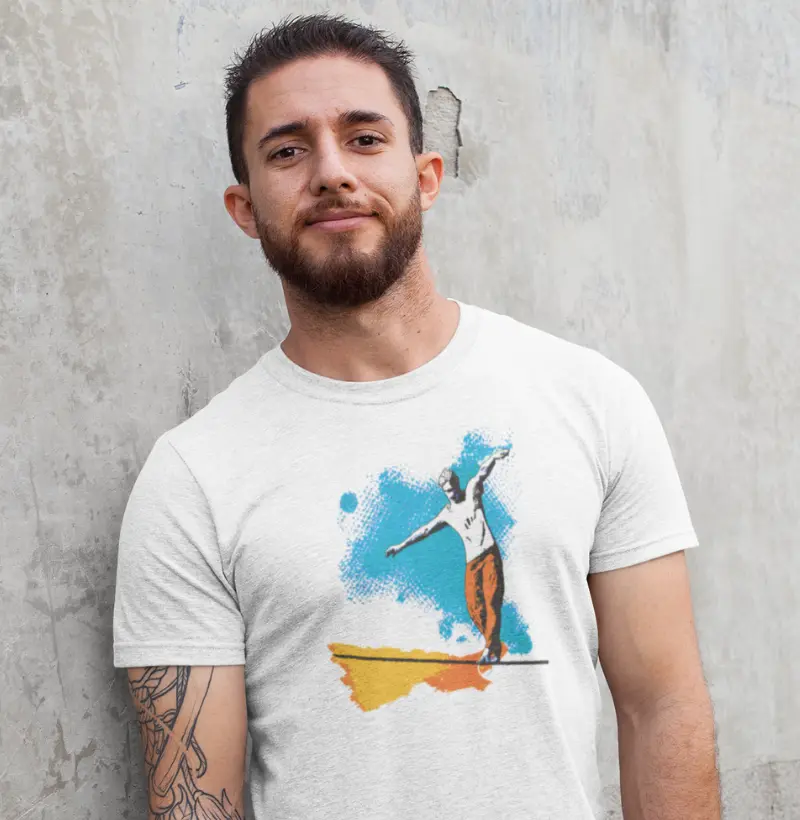 Camiseta Masculina SLACKLINE COLORS (Diversas Cores)