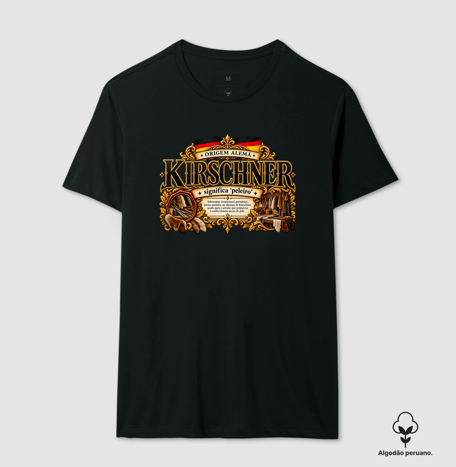 Kirschner  - Camiseta Algodão Peruano