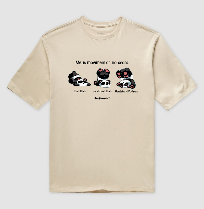 Oversized Panda Meus Movimentos