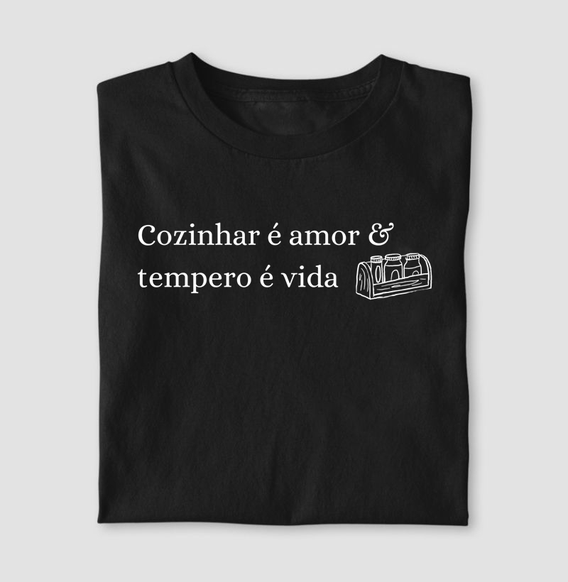Cozinhar é amor