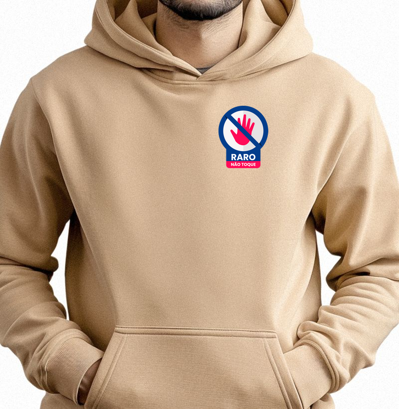Hoodie Moletom estampada para colecionador de miniaturas raro, não toque - duplo sentido
