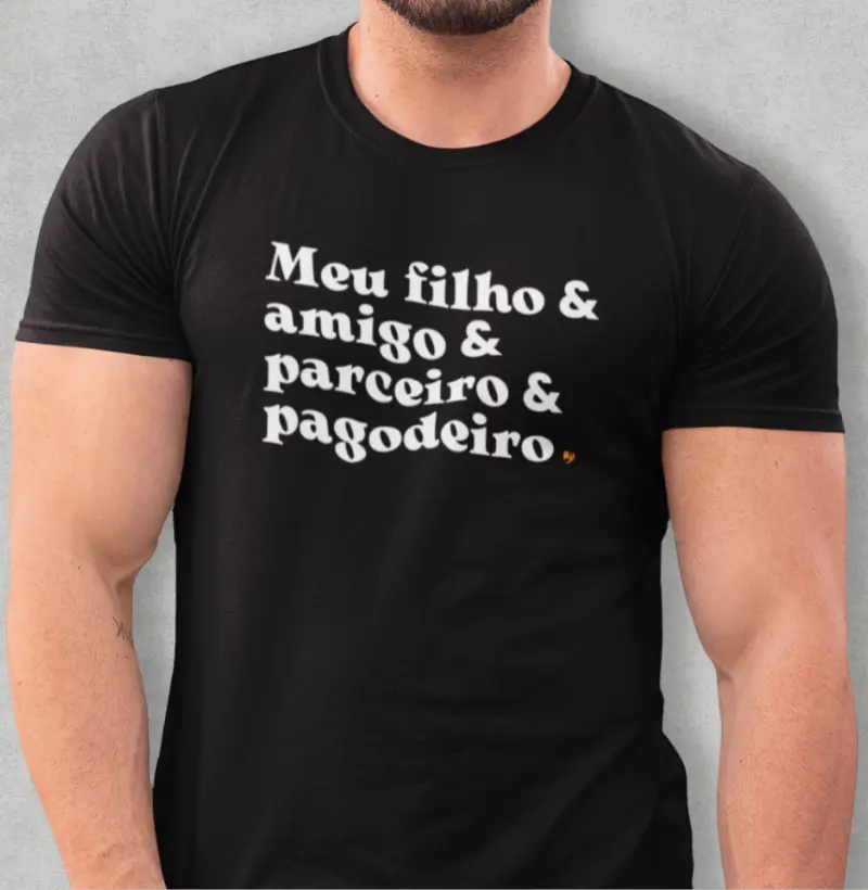 Meu filho & amigo & parceiro & pagodeiro