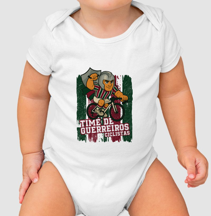 Time de guerreiros ciclistas