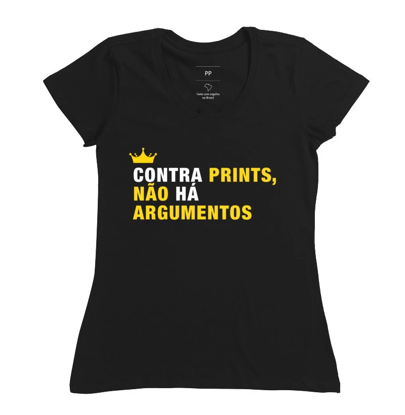 Contra prints não há argumentos