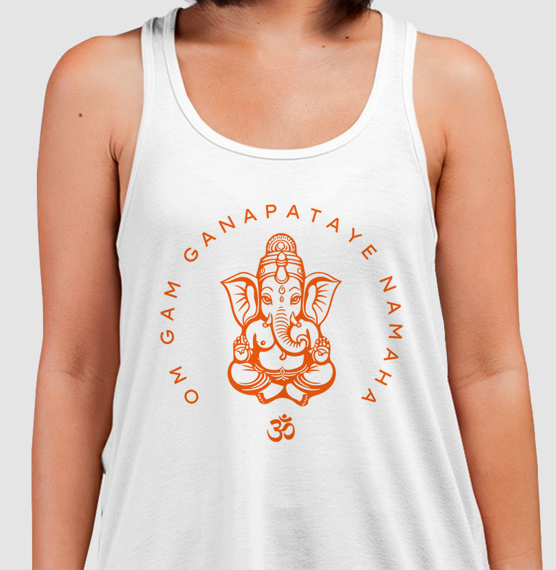 Ganesha - Om Gam Ganapataye Namaha - Laranja