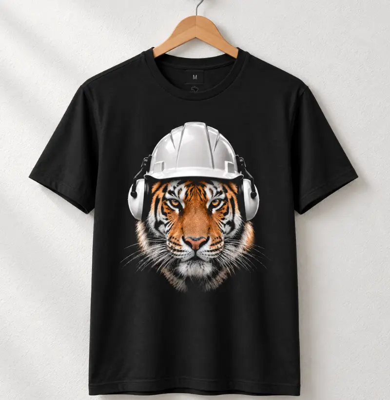 Foco Animal Tigre - Camiseta