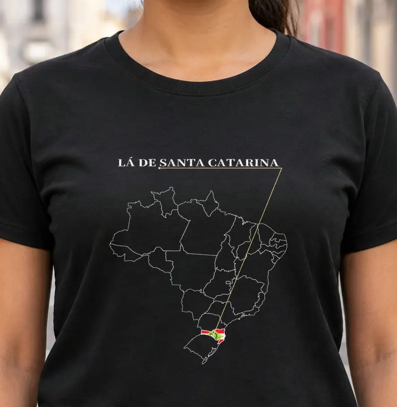 Lá de Santa Catarina - Camiseta