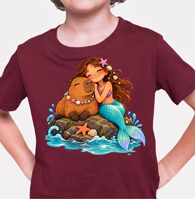 sereia - Camiseta Infantil