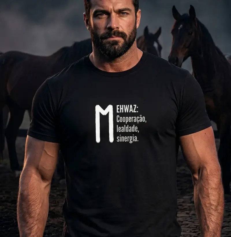 Camiseta Runa Ehwaz