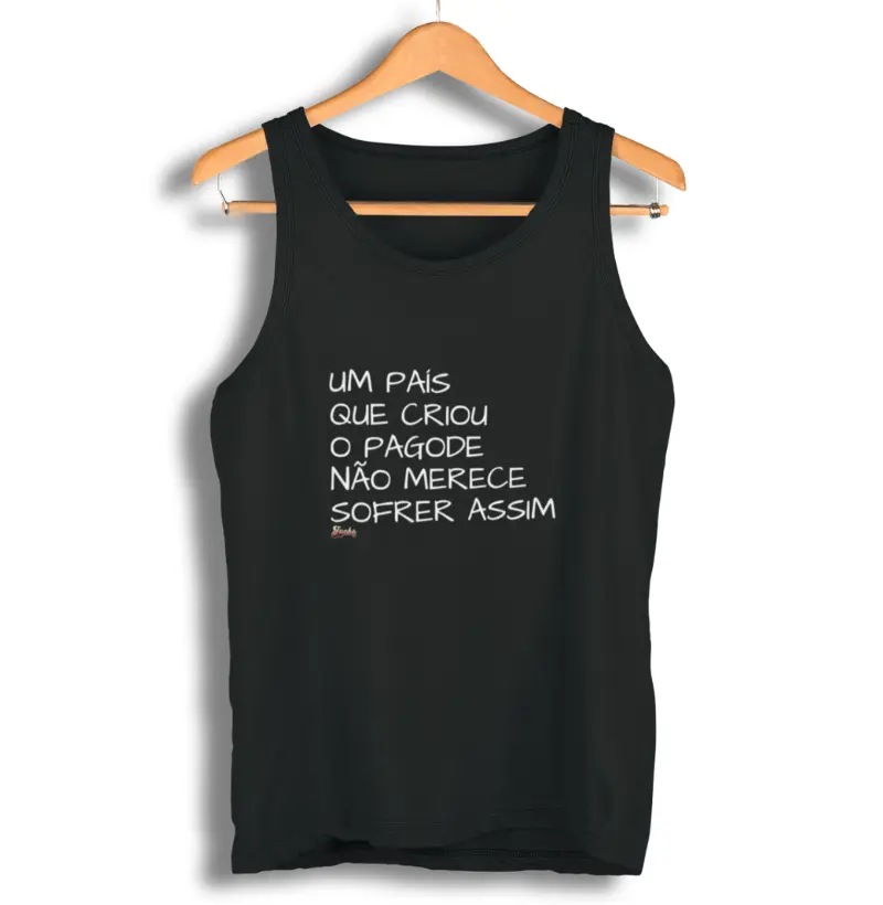 Um país que criou o pagode não pode sofrer assim