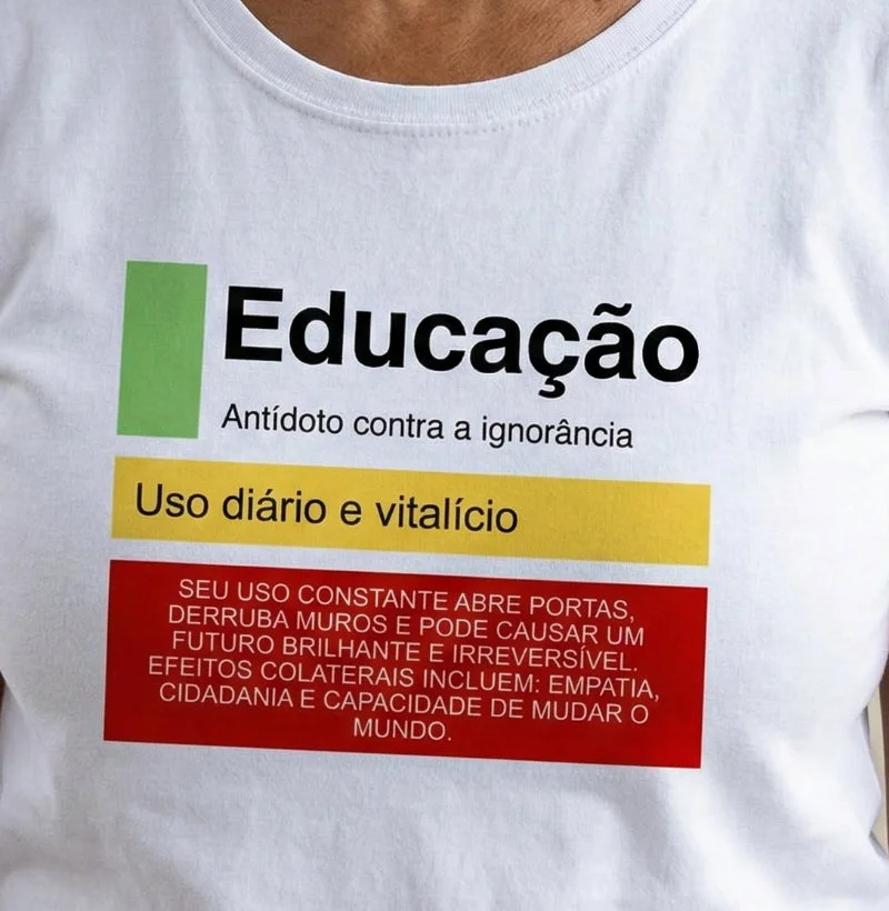 Educação é o melhor remédio