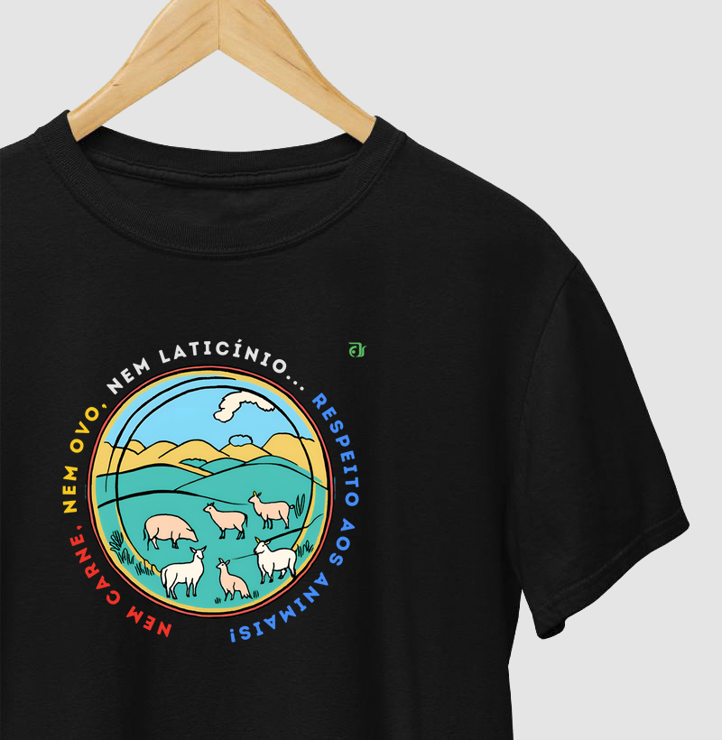Nem carne, nem laticínio, nem ovo... Respeito aos animais!