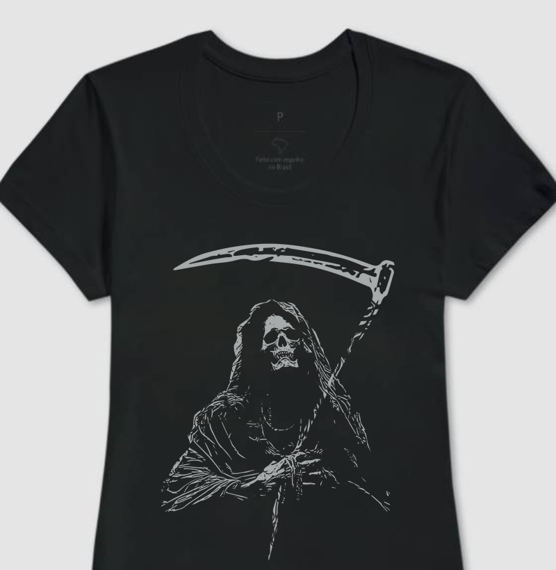 Camisa Feminina Morte
