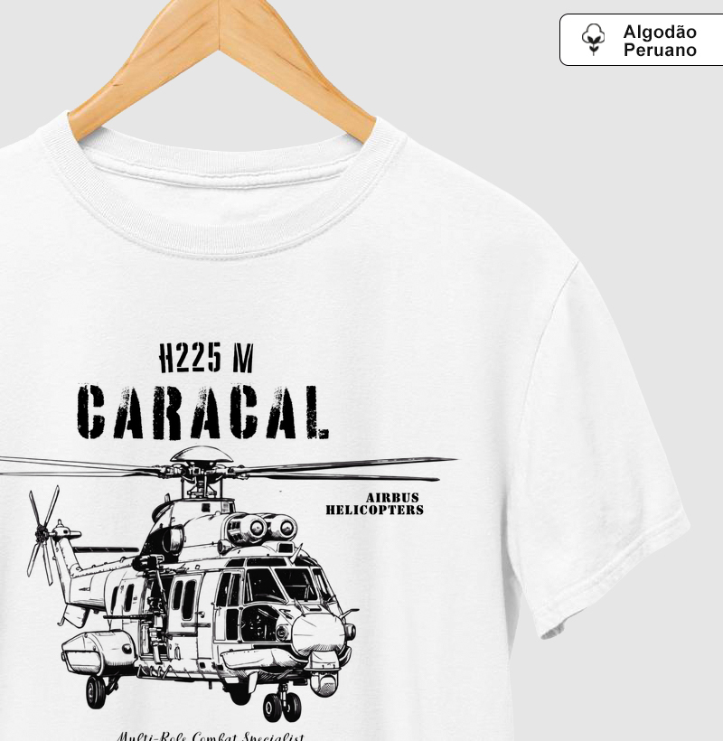 H-36 - Caracal - Camiseta Algodão Peruano