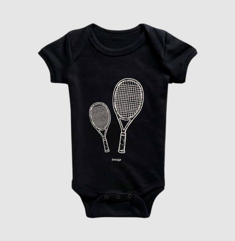 Raquetes de Tenis [Body bebê]