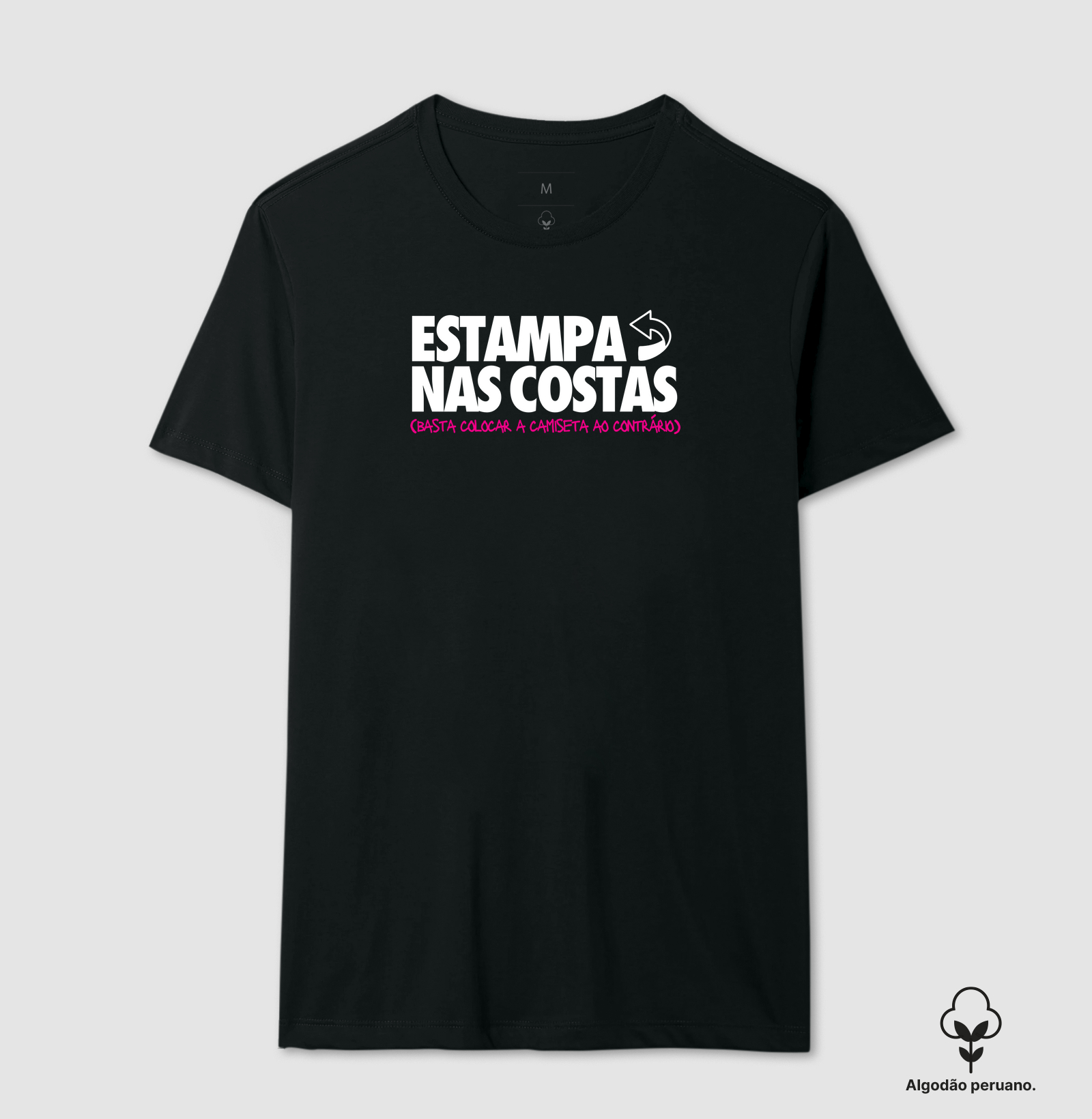 Estampa nas costas