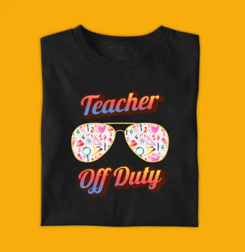 Teacher off duty