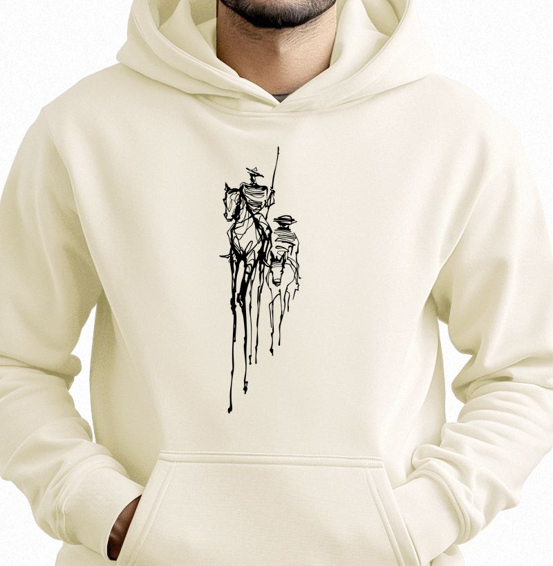 Dom Quixote e Sancho - Arte
