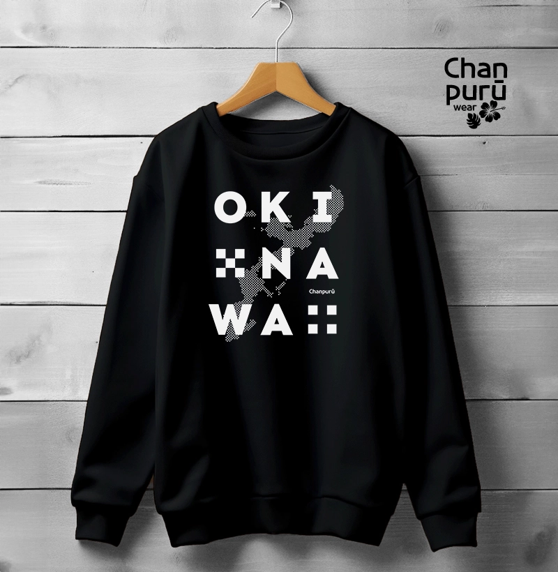 Okinawa Mapa Pontilhado