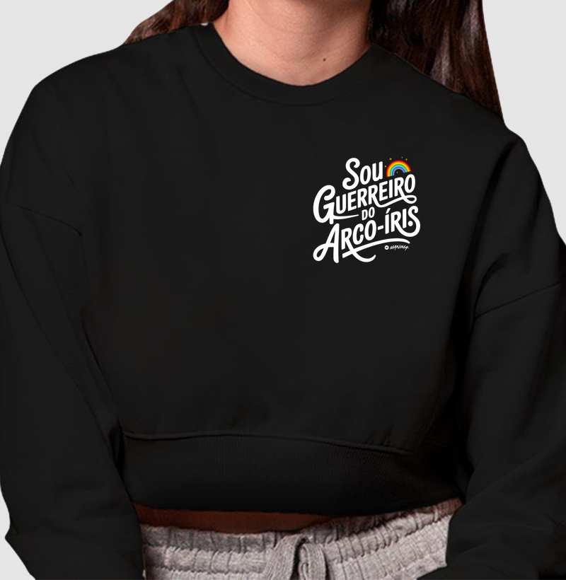 Sou Guerreiro do Arco-Íris Minimalista