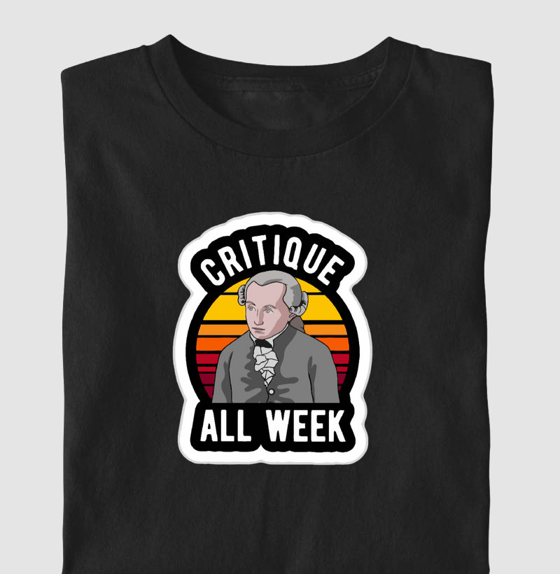 Immanuel Kant - Critique All Week