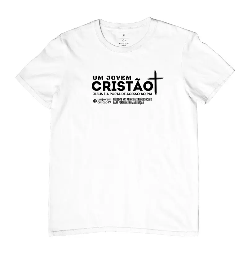 Camiseta Página Um Jovem Cristão