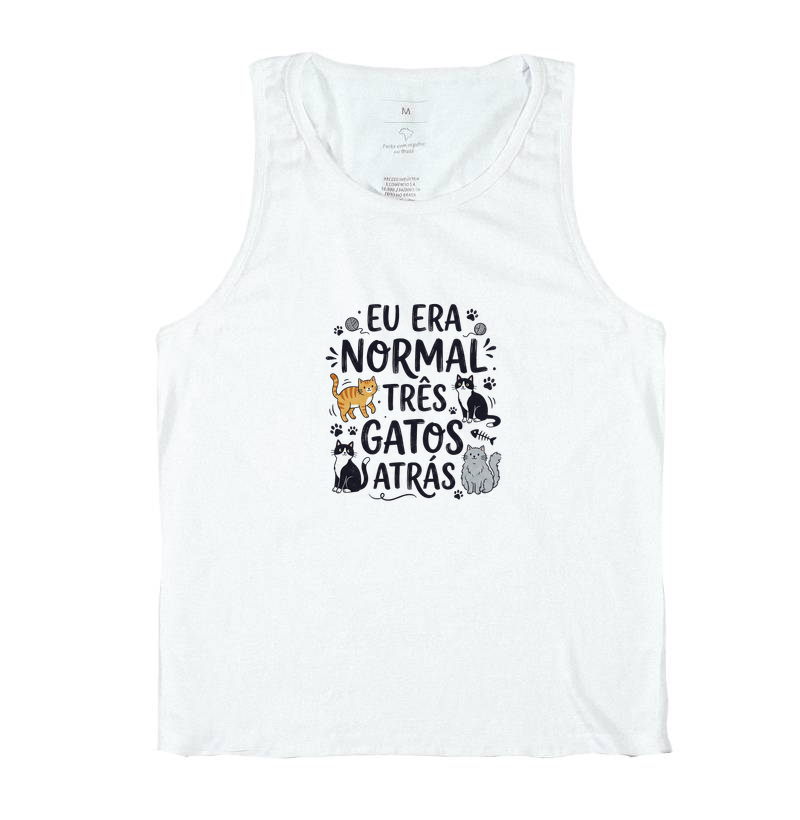 Eu era normal três gatos atrás