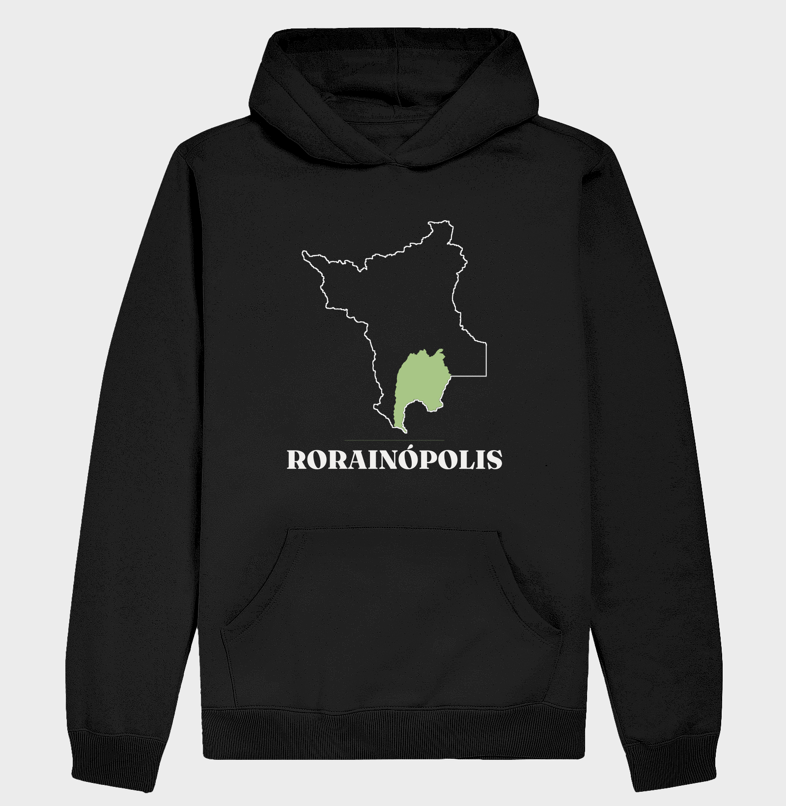 Rorainópolis | Traço RR - Hoodie Moletom