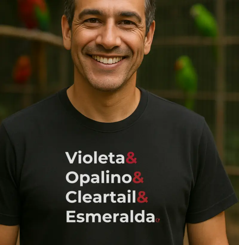 Camiseta Ringneck - Mutações