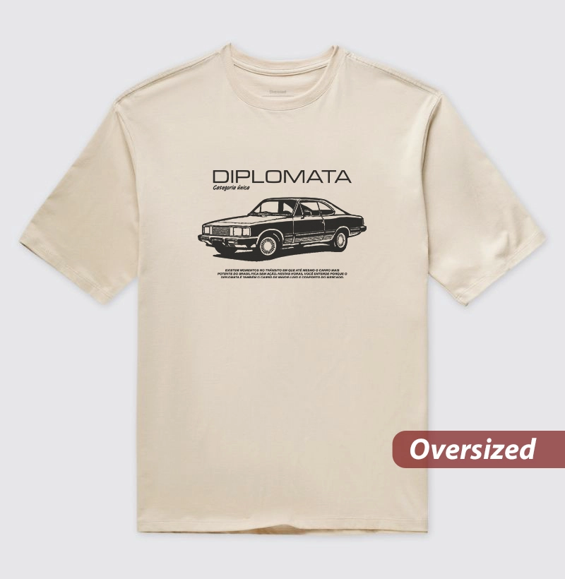 Diplomata | Categoria Única - Camiseta Oversized