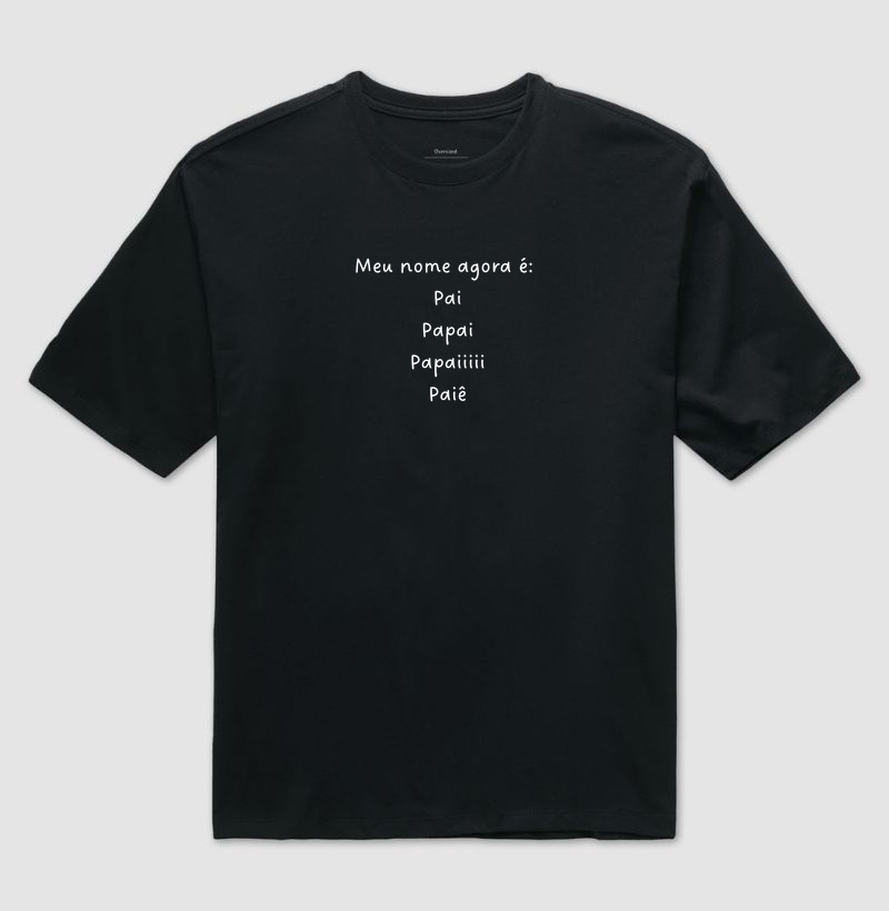 Camiseta meu nome
