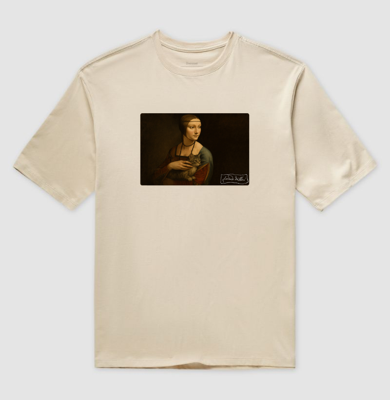 Dama com o Gatinho — da Vinci 